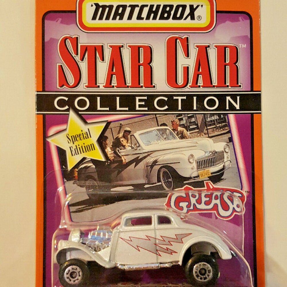 MATCHBOX Grease Greased Lightning NOC 1997 Star Car Collection NEW